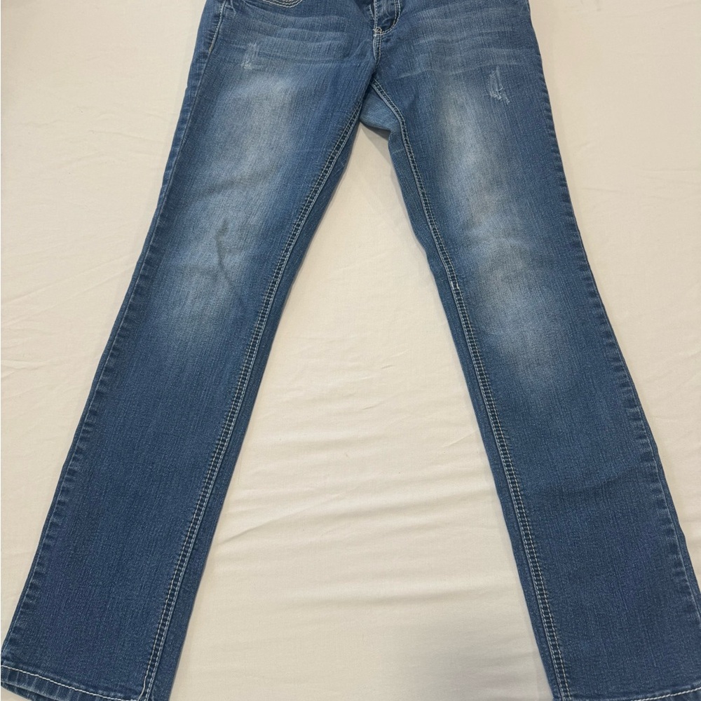 Jade Women's Straight Leg Blue Jeans